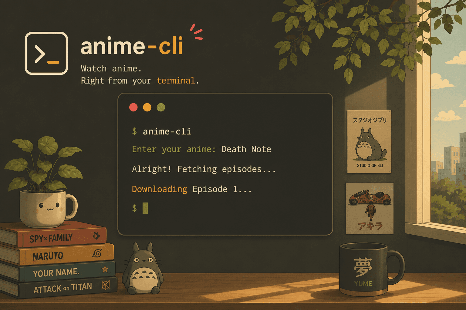 Anime CLI